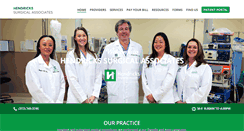 Desktop Screenshot of hendrickssurgical.com